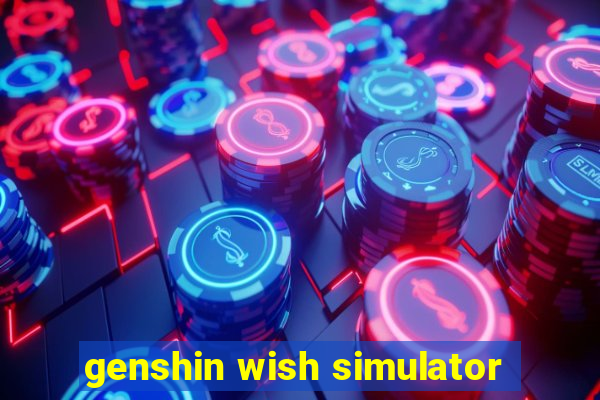 genshin wish simulator